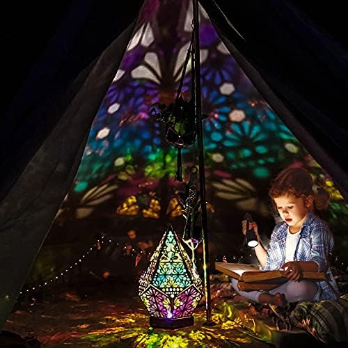 Utnmdd Infinity Dodecahedron Color Art Light лека нощ, Творчески и Хладен Пространствен Led лека нощ, Атмосферата на партито, Регулируема Цветен Лампа, Декорация на мебели, Настолна ламп