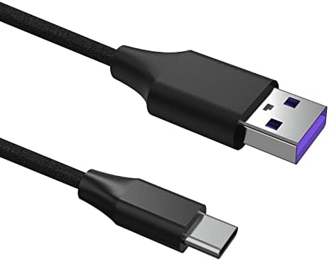 Слушалки Geekria Type-C, кабел за бързо зареждане на тъканната оплетке, съвместим с честота устройства LG TONE-FN7UV, HBS-FN4, FN6, FN7C, FP8, FP9, разменени захранващия кабел USB-C, кратък ка?