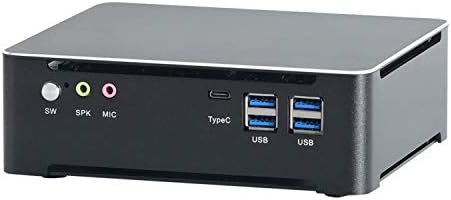 Мини PC HUNSN 4K, Настолен компютър, Сървър, Intel Quad Core I5 7300HQ, Windows 11 Pro или Linux Ubuntu, BM21b, DP, HDMI,