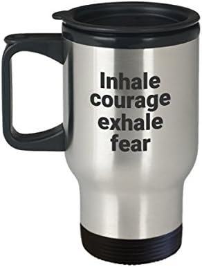 Чаша за Пътуване Courage - Вдъхновяващи Подарък От Термоизолированной Кафе Чаши От Неръждаема Стомана
