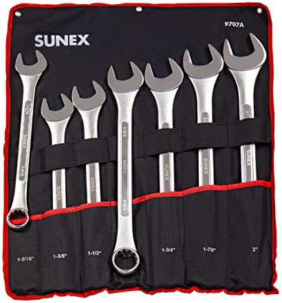 Набор от комбинирани гаечных ключове Sunex 9714A SAE, 14 бр.