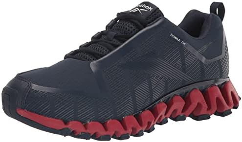 Мъжки маратонки Reebok ZigWild TR 6 Trail, Тъмно синьо / Светло Червено / Чисто-Сив, 9,5