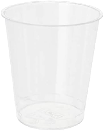 25 Прозрачни Питиета Твърди Пластмасови Чаши за Еднократна употреба на Вино Парти Кетъринг Бар 1,5 мл