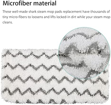 Bsxgse 3 бр., за Многократна употреба накладки за парцал от Микрофибър, миещи се на ферибота, са подходящи за прахосмукачки