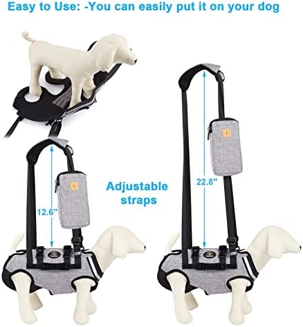 Шлейка за кучета Ownpets, Градинска Чанта-прашка за защита на гръбначния стълб, в Подкрепа на цялото тяло, който Поддържа