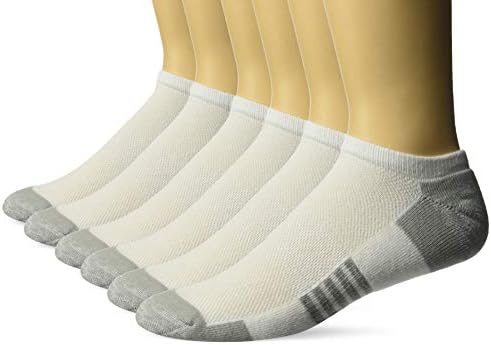 Мъжки спортни чорапи Essentials Performance С Памучна подплата, Без да се показва, 6 Двойки