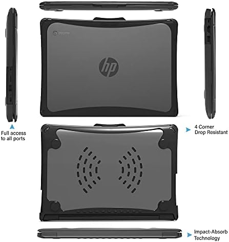 Калъф iBenzer Hexpact за HP G7 G6 Chromebook 14 инча (2021/2020), Сверхпрочный калъф за 14-инчов HP G6 G7, Защитен калъф