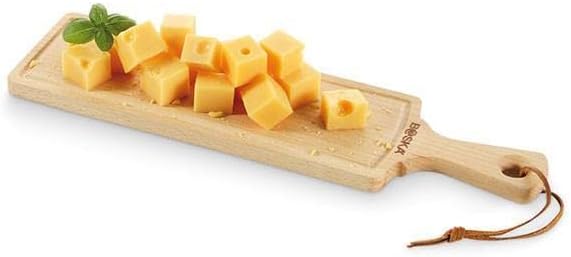 Дървена сервировочная дъска за сирене BOSKA - Голяма Amigo е Най-подходящ за подаване на сирена, мезета, хляб и десерти