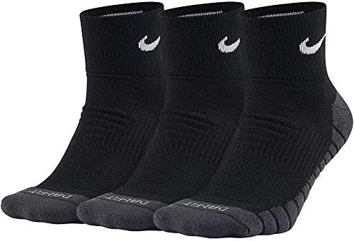 Спортни чорапи Nike Dry Cushion Quarter, Комплект от 3 чифта