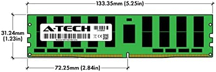 Подмяна на A-Tech 64GB за Dell A8868767 - DDR4 2400MHz PC4-19200 ECC с намалена натоварване LRDIMM 4Rx4 1.2 V - Single Server RAM Memory Stick (A8868767-ATC)