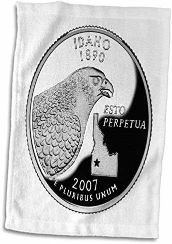 Монети на САЩ 3dRose Florene Special Edition - Сбирка Четвертаковые кърпи на щата Айдахо (twl-56911-1)