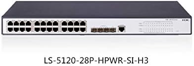 Комутатор Ethernet H3C S5120-28P-HPWR-SI 24-Портов Суич 3-то ниво гигабитным хранене по технологията POE