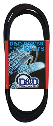 Клиновой колан D&D PowerDrive A129, A / 4L, Гума, 1/2 x 131 OC