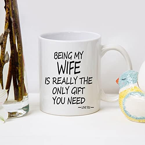 Aletege да Бъде жена ми-Единственият подарък, който ви е нужен Чаша да Бъде жена Ми Чаша Жена Кафеена Чаша за рождения Ден на Свети Валентин Коледни подаръци за жена от ?