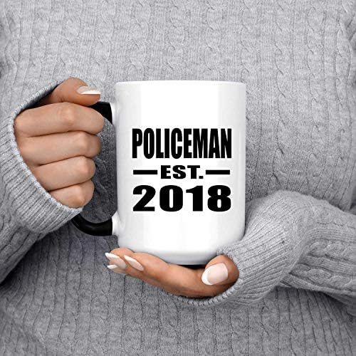 Designsify Policeman Създаден през 2018 г., Чаша 15 грама, с Променящ се Цвят, Термочувствительная Магическа Писалка
