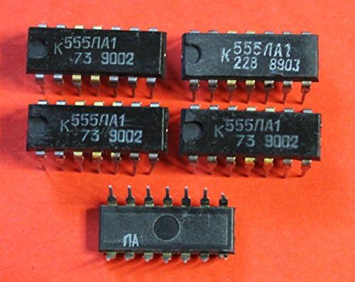 На чип за U. S. R. & R Tools K555LA1 аналог SN74LS20, SN74LS20N на СССР, на 10 бр.