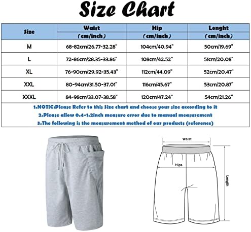 JOOTOO Мъжки къси Панталони с Ежедневни, Мъжки, бързо съхнещи Леки Пътни къси Панталони с много Джобове за Риболов, Къмпинг