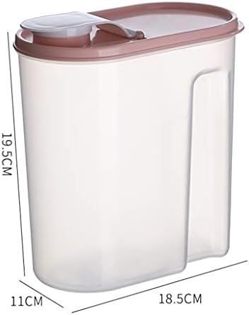 PDGJG Кутия за съхранение на храна в кухнята, пластмасов контейнер, кутия за съхранение в хладилник, запечатани на кутията,