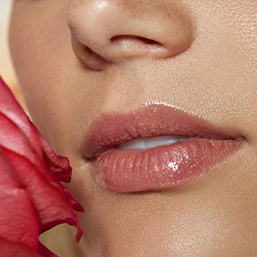 Sigma Beauty Хидратиращ Лъскав Оцветени гланц за устни Shimmer - Леко Трептене на Розово дърво - Хидратиращ, блестящ, Нелипкий блясък за устни - Нанасяйте самостоятелно или В?