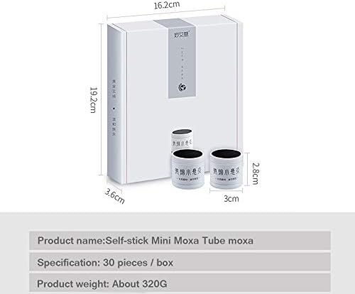 30шт Мини Мокса Пръчка За Обгаряне Тръба Паста Приклеивающийся Прижигательный Хвърляне на Пръчици Пелин Артемизия Записващо