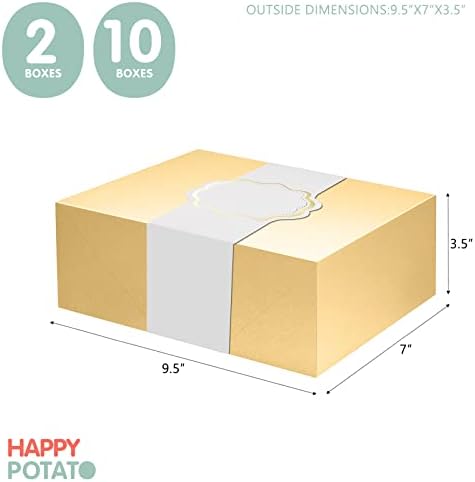 Подаръчни кутии ЧЕСТИТ ДИВАН с оберточными панделки 9,5х7х3,5 инча, Подаръчни кутии с капаци, Кутии за предложения на