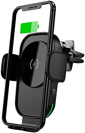 Двойна Макара 15 Вата За Определяне на Qi Безжично Зарядно Устройство Air-Vent Притежателя на Телефона Бързо Зареждане
