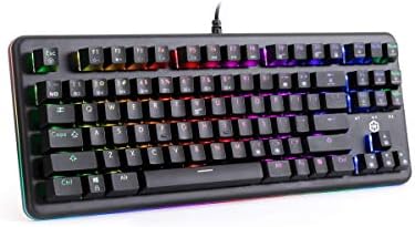 Механична клавиатура Hexgears Nova (ключове Hako Clear, черен)