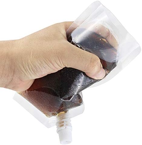 Американски 15 Бр Пластмаса за Многократна употреба и Скрываемые Опаковки за течни напитки с Фляжками за напитки на Едро,