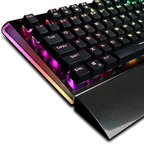 Ръчна детска клавиатура CyberPowerPC Скорпион K2 CPSK305 RGB с механични ключове Kontact ™ Brown (Tactlile)