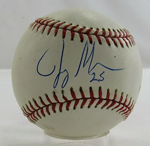 Джей Гибънс Подписа Автограф Rawlings Baseball B96 - Бейзболни Топки С Автографи