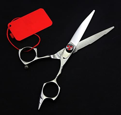 Ножица За Подстригване на Коса, 5,5-Инчов Професионален Японски Ножици За Филировки Коса От Стомана 440c, Фризьорски
