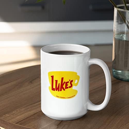 Керамични чаши за кафе Luke's Diner, забавен подарък-новост, 15 грама