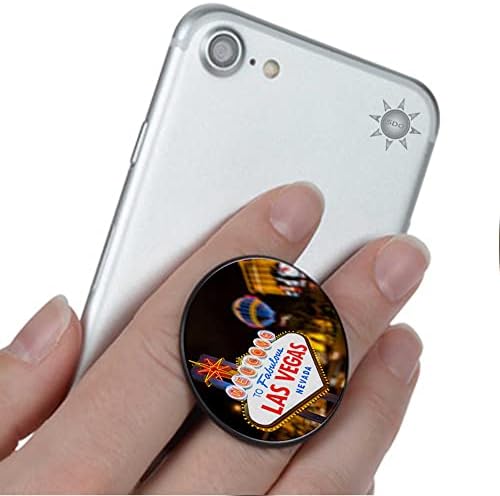 Страхотна поставка за мобилен телефон Las Vegas Phone Grip е подходяща за iPhone, Samsung Galaxy и много Други