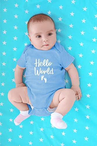 CBTwear Hello World - Дрехи за новородени, връщайки се у дома - Мило Цельнокроеное Детско Боди