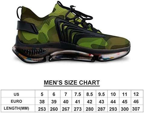 Модерен Мъжки и Женски Камуфляжные Маратонки GJETFDAP, Модни Маратонки За разходки, Технология за 3D печат на Военните Камуфляжных Цветове