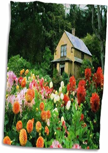 Кърпи 3dRose Florene Country Life - За къща и градина (twl-56899-1)