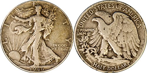 P D или S Walking Liberty полдоллара (1/2) 90% Сребро с Добро качество или по-добре