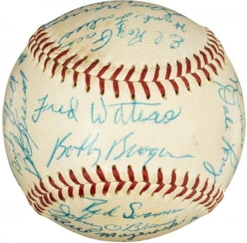 Прекрасен Роберто Клементе 1956 година на раждане, екипът на Питсбърг Пайрэтс подписа бейзболен договор PSA DNA. - Бейзболни