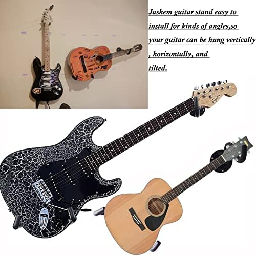 Монтиране на стена за китара Jashem Акустична и Електрическа Класическа китара, Хавайска китара, Банджо и Мандолина Стенни