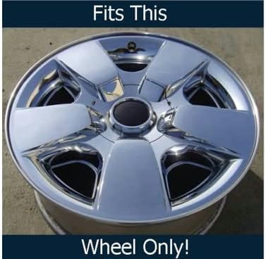 Хромирана Централна Капачката на колелото Piatek Hubcap 54179597345 за Chevy Silverado, Tahoe Suburban Avalanche 2007-2014