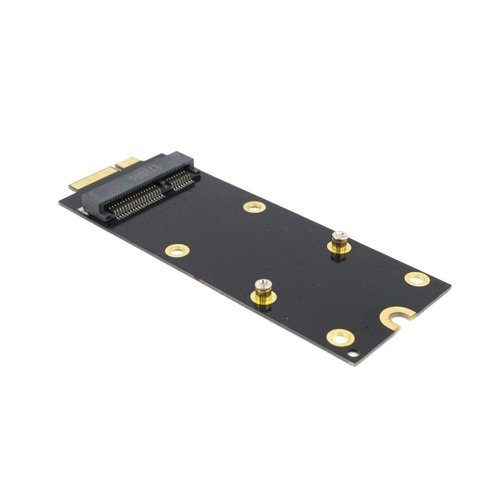 7 + 17-Пинов Адаптер mSATA SSD SATA карта за MacBook Pro 2012 MC976 A1425 A1398