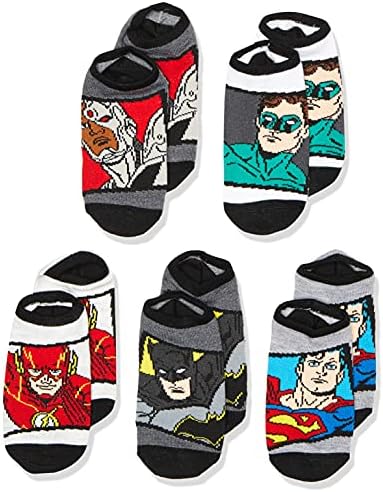 Момчетата от Лигата на Справедливостта 5 Опаковки Чорапи Без показване