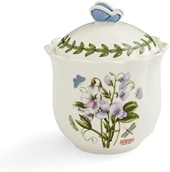 Portmeirion - Събиране на букети Ботаническата градина – Чаен комплект от 3 теми - Включва чайника, Захар и Сметана -