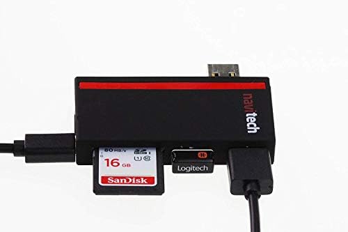 Navitech 2 в 1 Лаптоп/таблет USB 3.0/2.0 на главината Адаптер/Micro USB Вход SD/Micro SD четец на карти е Съвместима с ASUS VivoBook S15 S530FA-EJ201T 15,6 инча | ASUS VivoBook S15 S530UA 15,6 инча