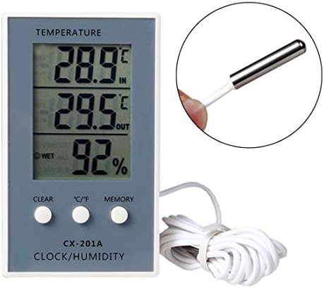 XDKLL LCD Дигитален Термометър-Влагомер За измерване на Температура и Влажност на въздуха