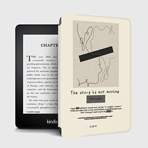 Калъф Kindle Paperwhite 10-то поколение 2018 година на издаване (модел: PQ94WIF) - умен калъф от изкуствена кожа с автоматична
