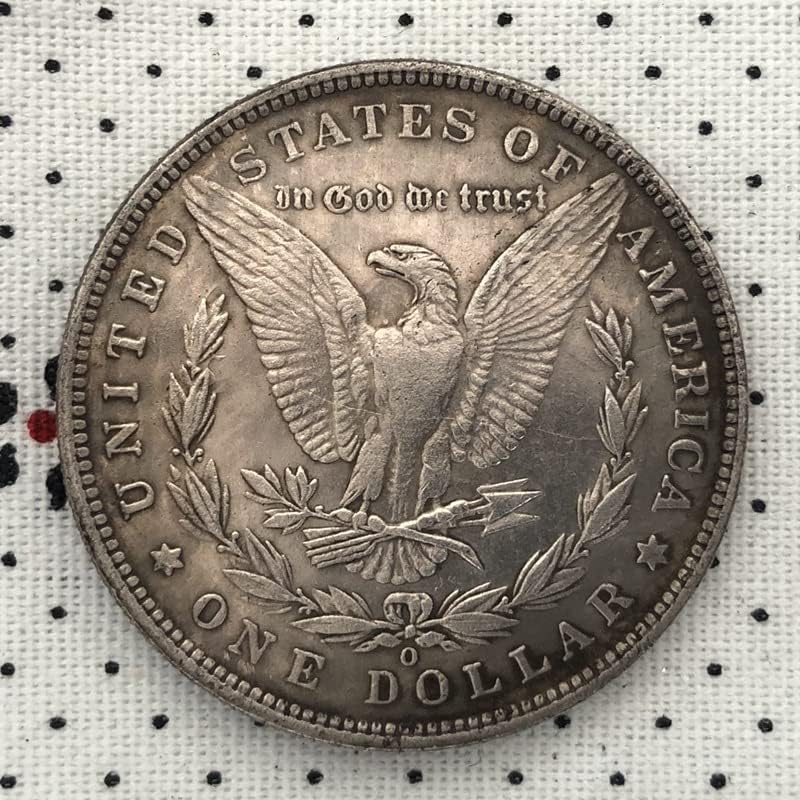 QINGFENG 38 ММ Антични Сребро Доларова Монета Американски Морган Скитник Монета 1895O Занаят 52