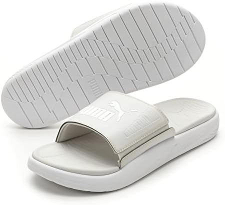 Мъжки спортни сандали PUMA SOFTRIDE Slide, Nimbus Cloud White, 8