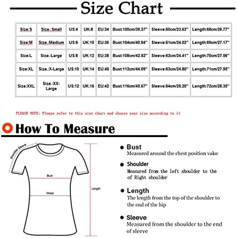 Дамски Летни Блузи с 3/4 ръкав, Тънки Тениски с Изображение на Любовта, Тениски с V-образно деколте, Блуза Свободно, Намаляване, Модни Блузи С ръкави с Дължина Три-Четв