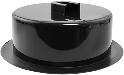 SQXBK 2 ЕЛЕМЕНТА от 38 mm/1.5 инча Черен Пластмасов Стол-Сменяеми Дръжки поставка за Чаши Вставной поставка за Чаши,